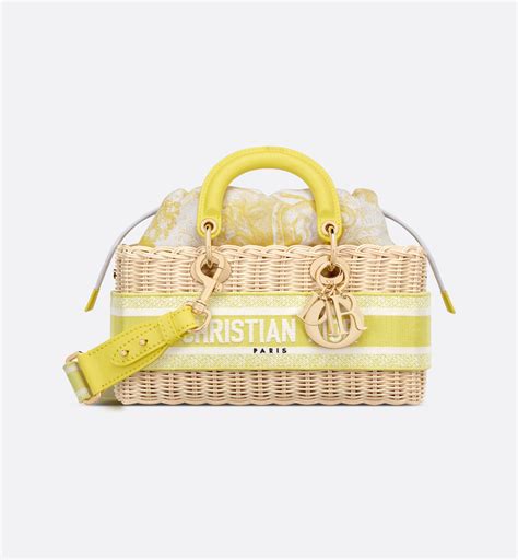 dioriviera wicker bag